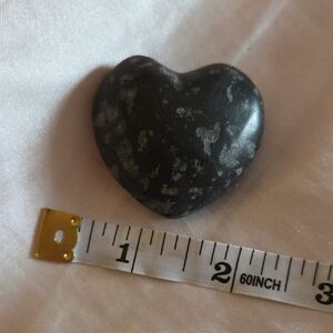 Mystic Merlinite (Indigo Gabbro) Heart - Polished Crystal for Intuition